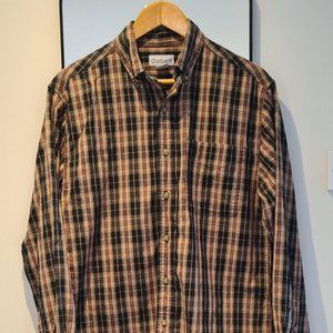 Carhartt WIP Mens Brown and Khaki Shirt